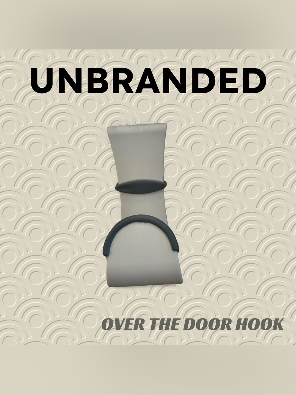 💚2/15$👍VGUC UNBRANDED | 1 | Practical space saving over the door plastic hook
